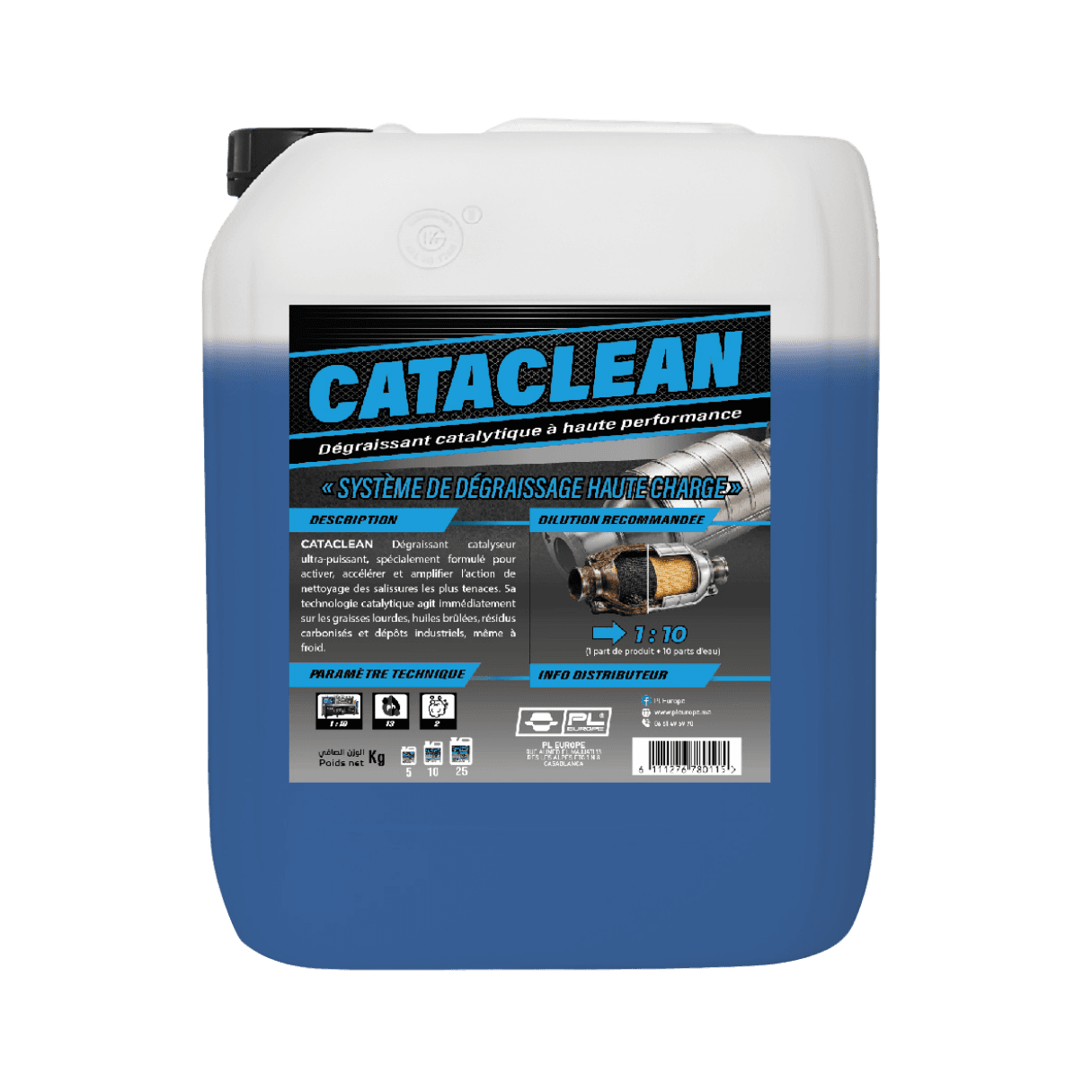 CATACLEAN - Dégraissant Catalytique Haute Performance