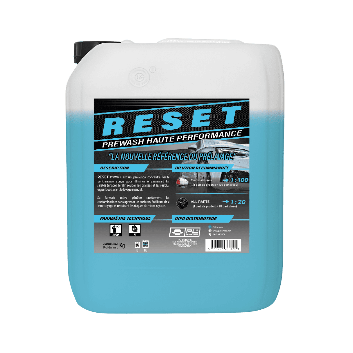 RESET - PreWash Haute Performance