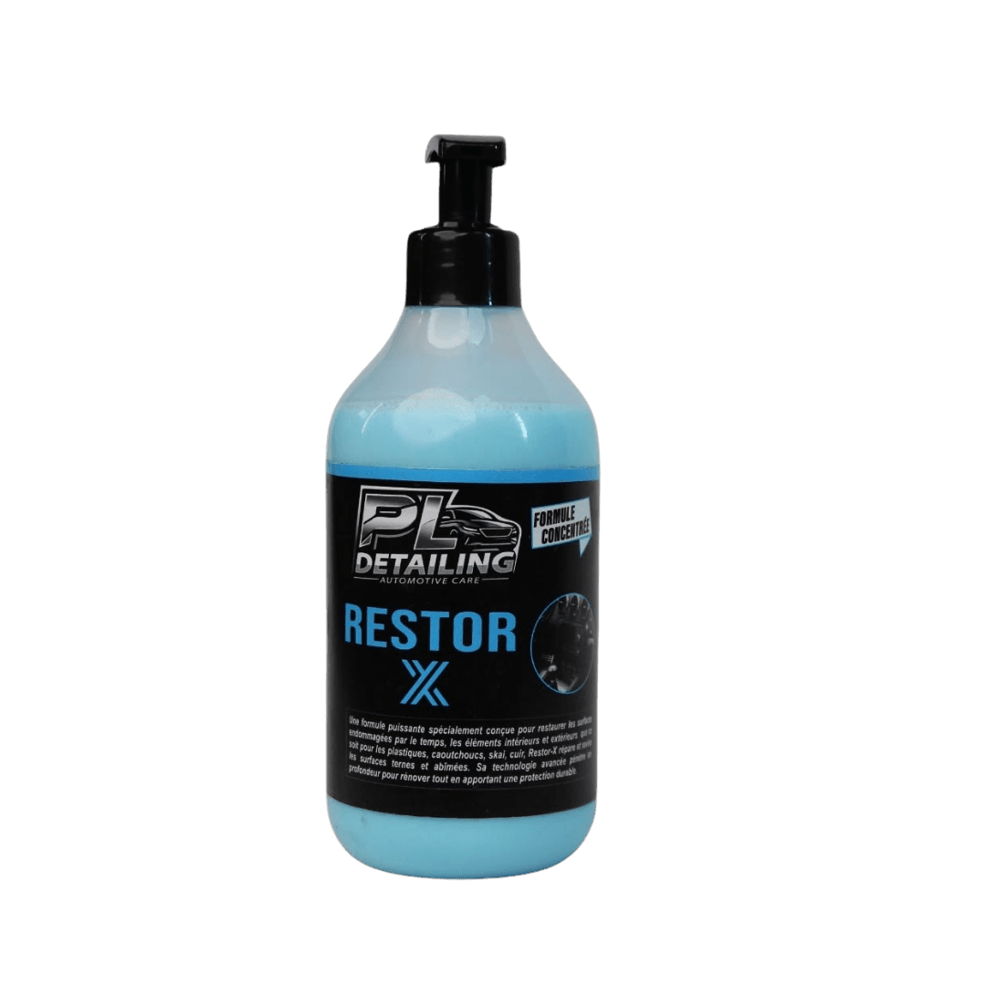 RESTOR-X - Rénovateur Plastiques, Caoutchoucs & Cuir