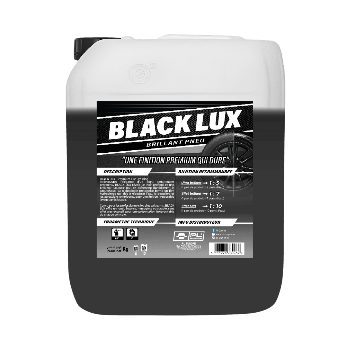 BLACK LUX - Premium Tire Dressing