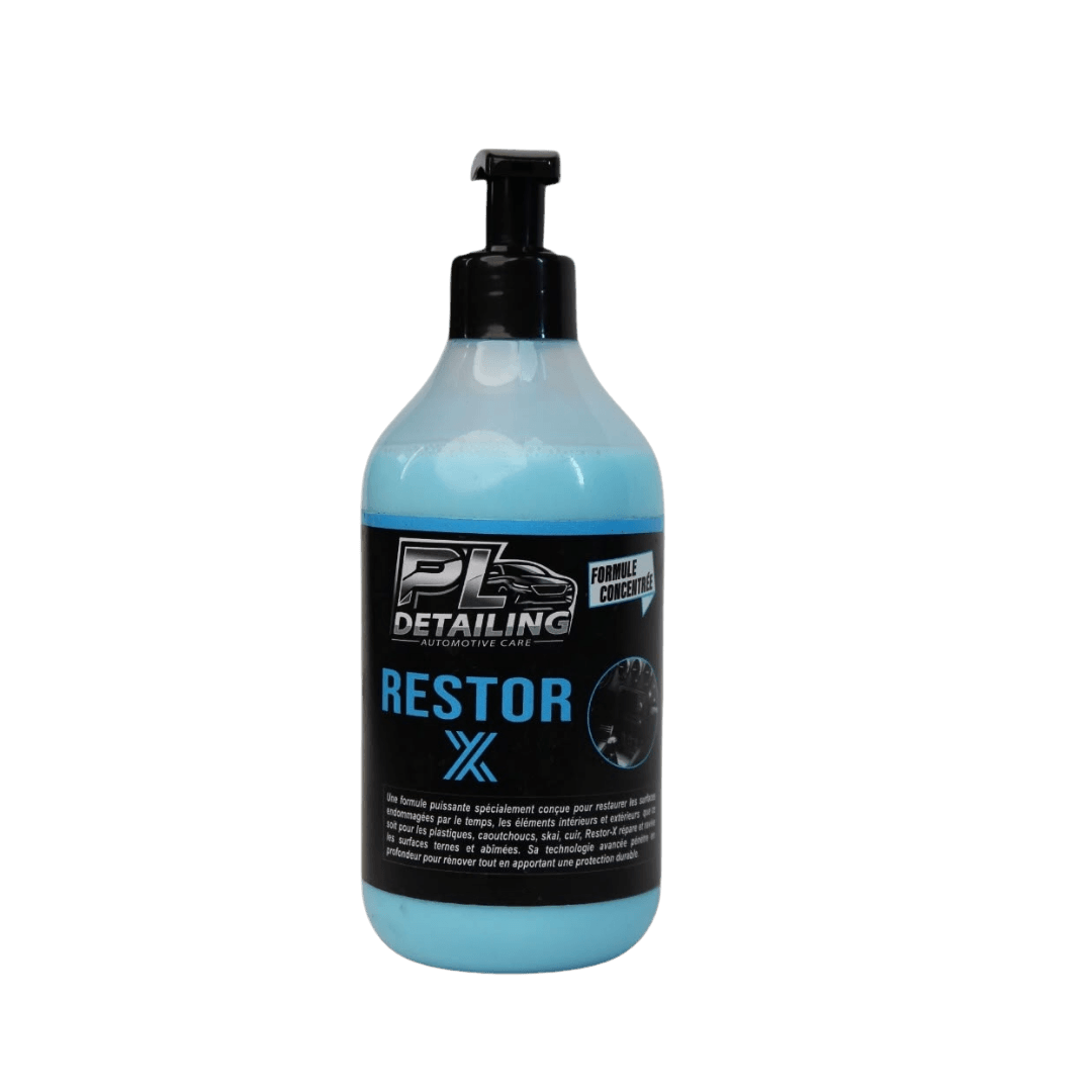 RESTOR-X - Rénovateur Plastiques, Caoutchoucs & Cuir